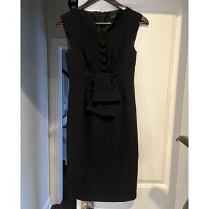 Nanette Lepore dress Sz. 0 (XS) black bow accent